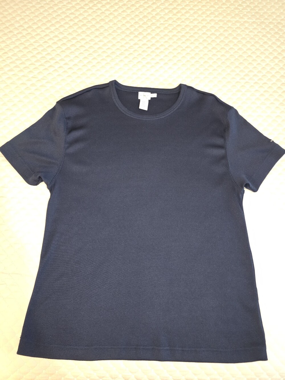 XXL - Calvin Klein Men's Navy Crewneck T-Shirt - (PRISTINE CONDITION)